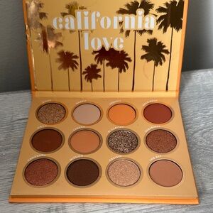 NWOT ColourPop California Love Palette - Rich Browns and Golds